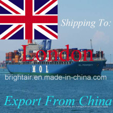 Transporte marítimo de mercancías desde China a Londres, Reino Unido Reino Unido